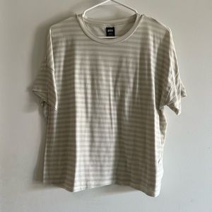 Desert Grass Stripe | REI Beyonder T Shirt | Size Medium